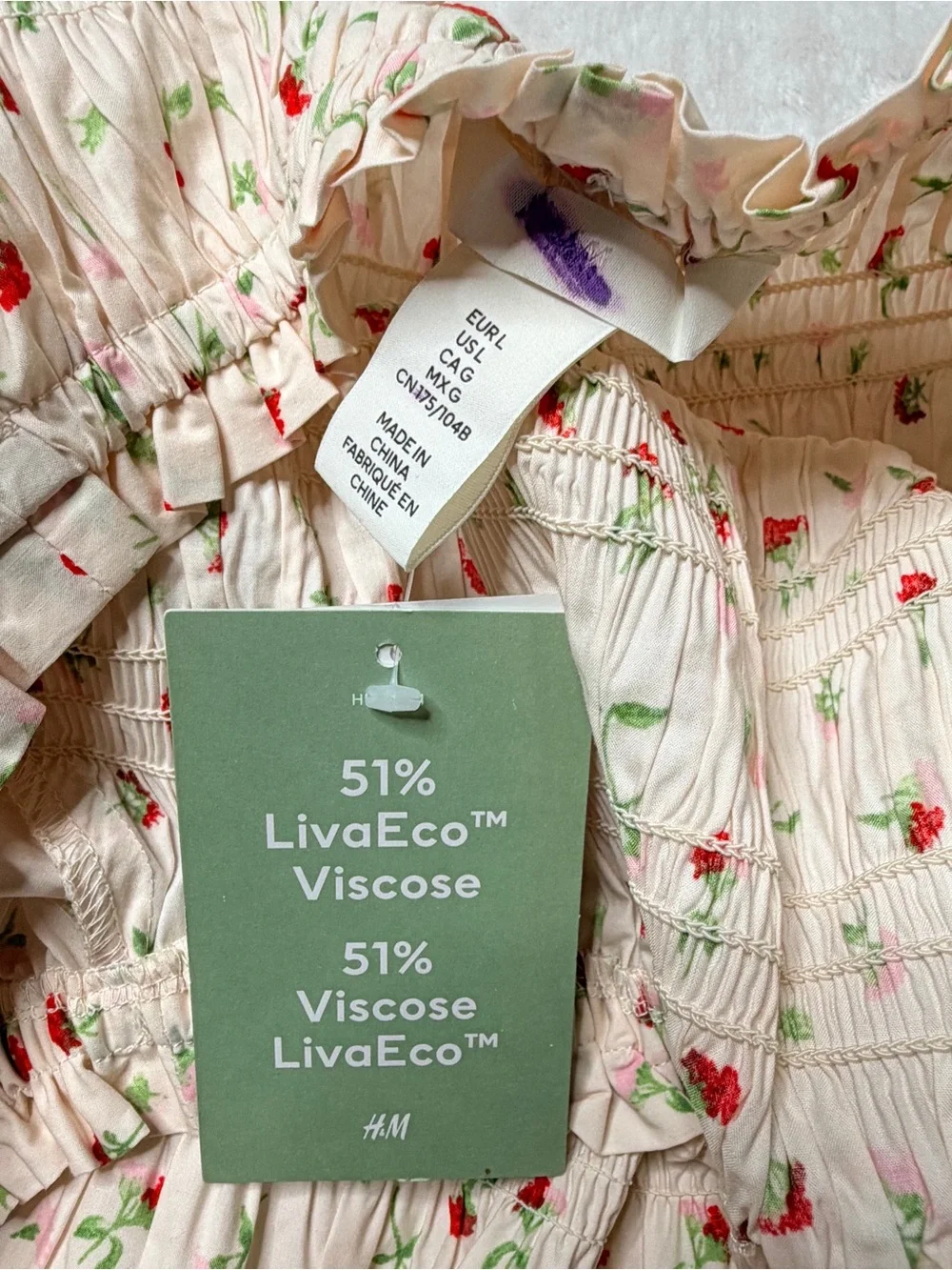 H&M off shoulder